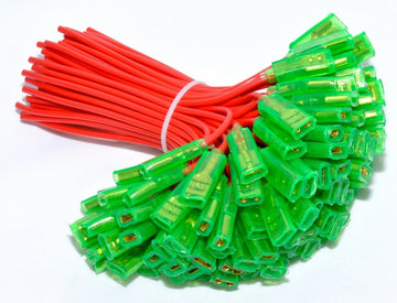 Papuc Electric 6,3mm Mama cu Fir 100buc/set - Frize