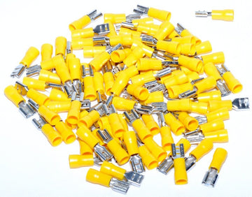 Papuc Electric Galben Mama 6,3mm ,100buc/set - Frize