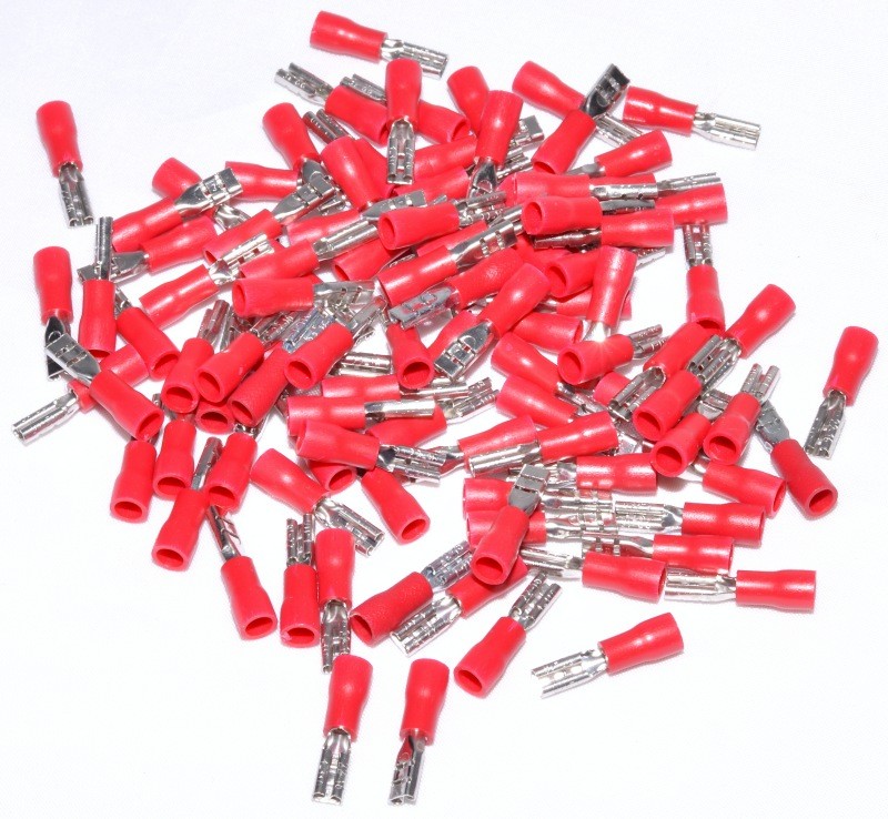 Papuc Electric Rosu Mama 2,8mm ,100buc/set - Frize