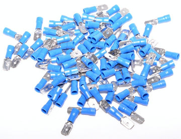 Papuc Electric Albastru Tata 6,3mm ,100buc/set - Frize