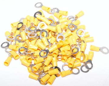 Papuc Electric Izolat Galben tip Inel ø 8mm ,100B/Set - Frize