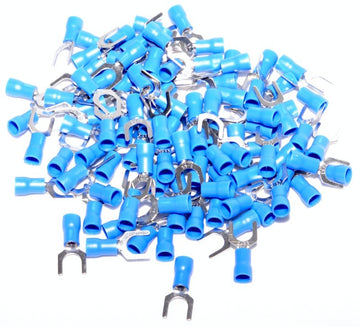 Papuc Electric tip Furca ø 6mm Albastru ,100B/Set - Frize