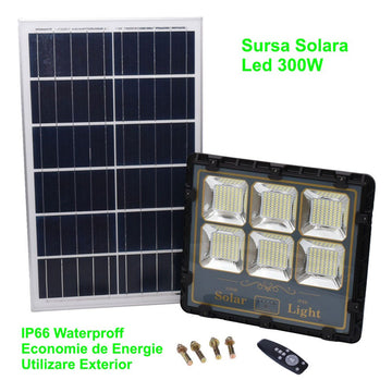 Proiector Led 300W cu Panou Solar - Frize