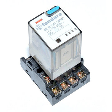 Releu Industrial 48V–DC/11P cu Soclu - Frize