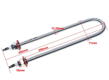 Rezistenta Nichelata Tip U/TJ 500W - Frize