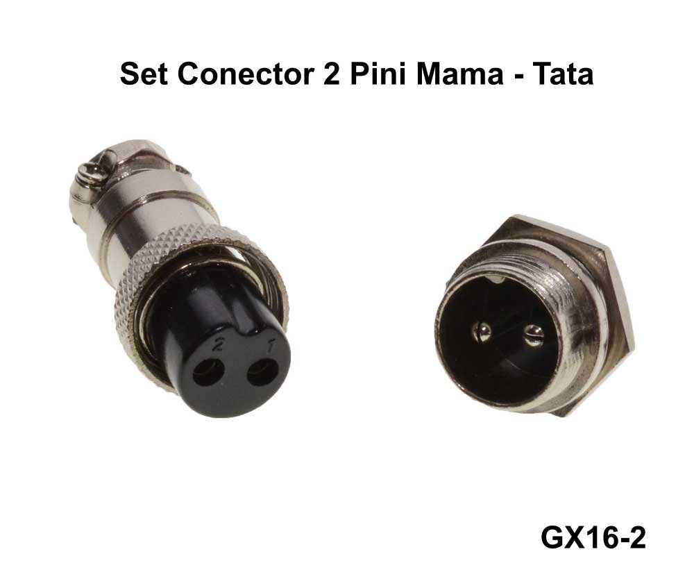 Set Conector Tip Aviator 2 Pini - Frize