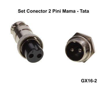 Set Conector Tip Aviator 2 Pini - Frize