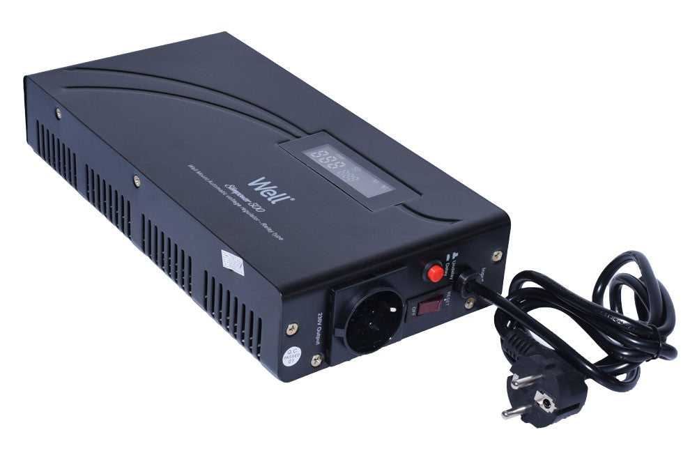 Stabilizator de Tensiune SLIMPOWER cu Releu AVR-500VA - Frize