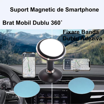 Suport Magnetic de Smartphone 2x360˚ T03 - Frize