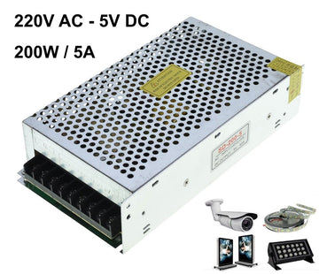 Sursa de Alimentare Metalica 5V-200W/40A - Frize