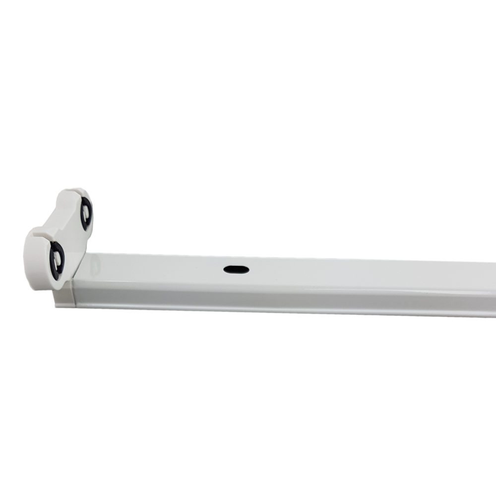 Корпус Neon Fia 2x18W (18W=36W) - За LED тръба 120 см. ЗАХРАНВАНЕ В ЕДНИЯ КРАЙ