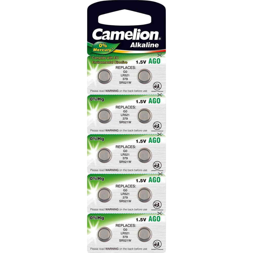 Camelion AG0 (LR63) alkáli elemek