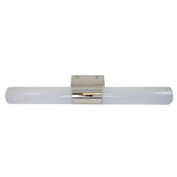 Corp LED pentru Baie 10W, Lumina Rece 6500K, Afișaj Inox, 450mm, Protecție IP44 - Iluminat Elegant și Rezistent la Umiditate