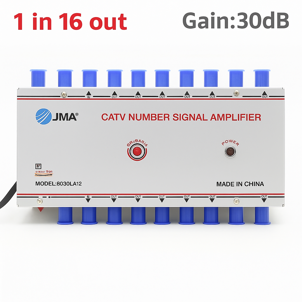 TV Signal Amplifier 6 Cay, 20dB