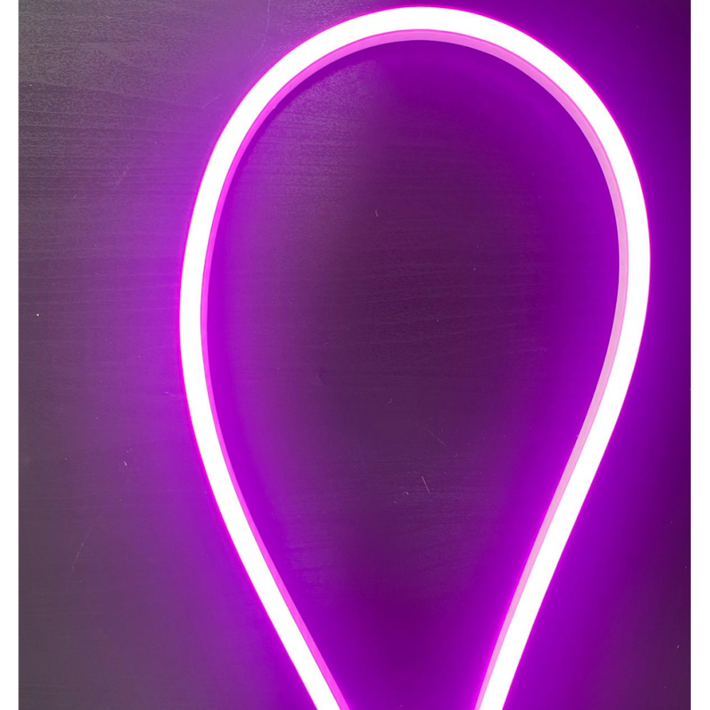 Banda LED Neon Flex Roz SMD2835 15x26mm – Iluminare Flexibilă pentru Decor Interior și Exterior