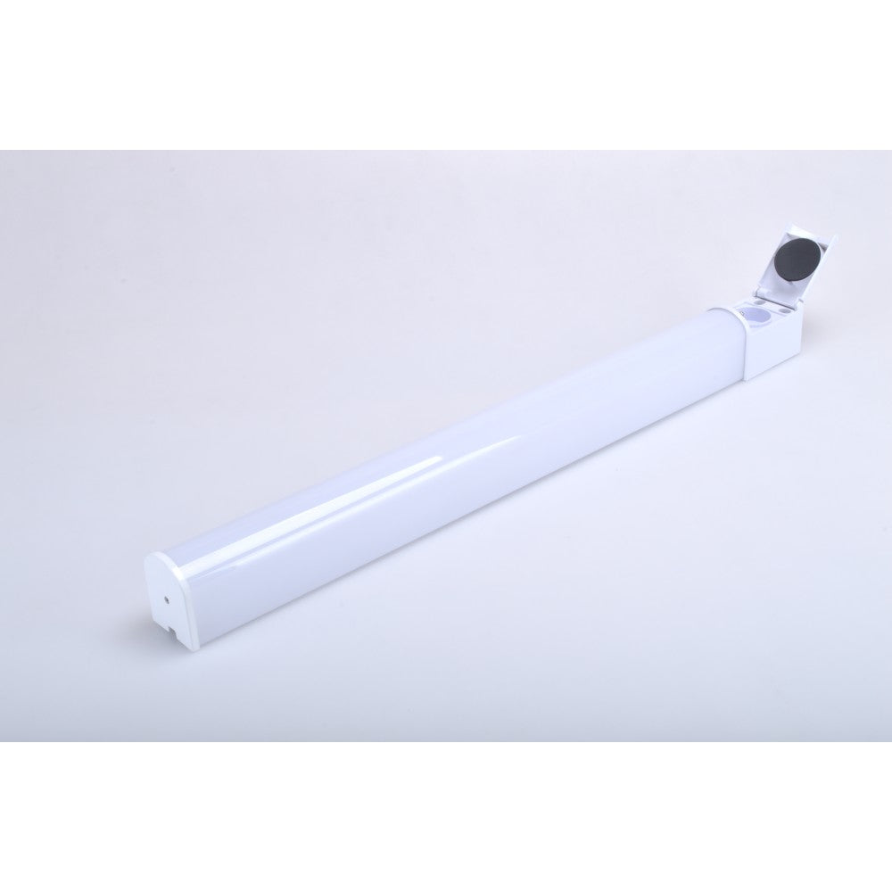 Corp LED pentru Baie Alb 15W, 6500K – Lumină Rece cu Protecție IP44 și Priză Integrată