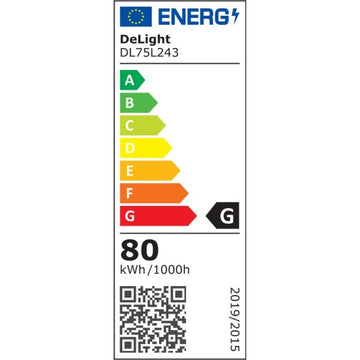 Lustra LED PAVO 80W 5600LM cu Telecomandă – Panou Lumină 600x1200mm, Temperatura de Culoare 2700K-6500K pentru Birou sau Spații Comerciale