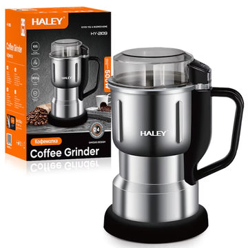 Râșniță Electrică pentru Cafea HALEY HY-2109 cu Lame – Design Elegant și Performanță Ridicată pentru Prepararea Cafelei Aromate