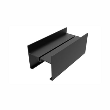 Îmbinare pentru Corp LED Liniar Negru – Accesoriu pentru Iluminat Interior, Montaj Ușor și Estetic