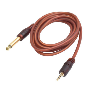 Cablu Audio Jack 3.5mm ST Tata la Jack 6.3mm MO Tata – Cablu Siliconat de 1.5m pentru Conexiuni Audio Profesionale