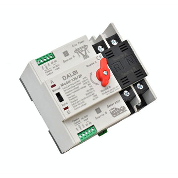 Comutator Automat de Transfer ATS 2P 230V AC 63A - Soluție Fiabilă pentru Generatoare și Retea Electrică