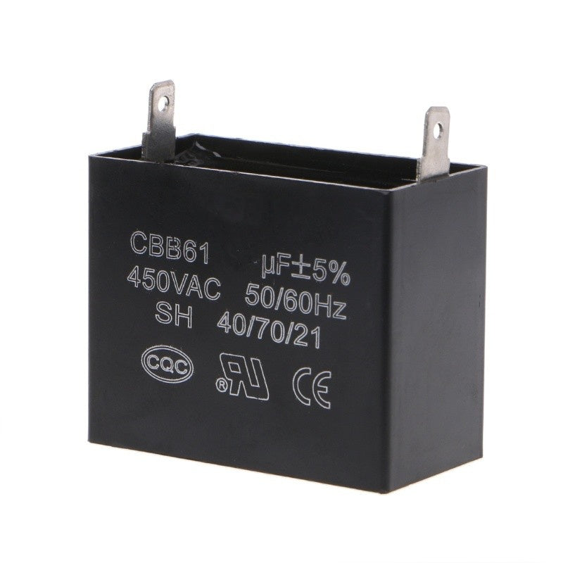 Négyszögletes kondenzátor motorindítás 2C 450V - 2uf