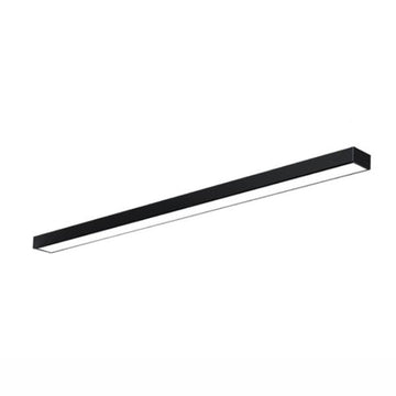 Corp LED Liniar 20W 120cm 4100K Negru – Iluminat Eficient pentru Birou, Spații Comerciale sau Locuință