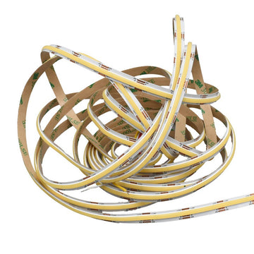 Banda LED Digital COB 576D/m, Lumina 3 în 1 Alb 2700K-4500K-6500K, 24V, 10W/m, RA 90, Protecție IP20, Rola/5m