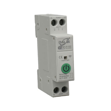 Siguranță Inteligentă Wi-Fi 1-63A 1P+N, Monitorizare Energie, Protecție Subtensiune, Supratensiune