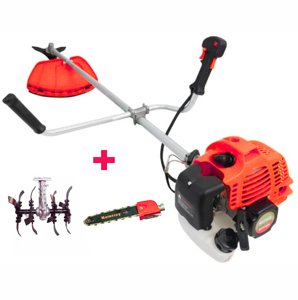 Motocoasă CG430B cu Motor de 2.0CP și Dispozitiv de Tăiere pentru Crengi de 28mm, Accesoriu pentru Cultivare și Întreținere Grădină