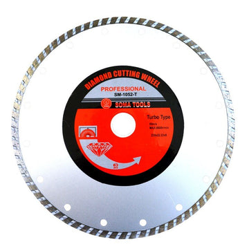 Disc Diamantat Turbo 230mm pentru Tăiere Beton – Disc Profesional pentru Utilizare în Construcții și Renovări