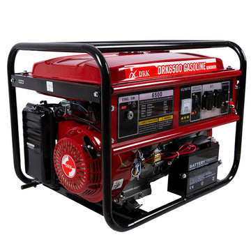 Generator Electric 5500W cu 7.5CP și AVR – Soluție Fiabilă pentru Alimentare de Urgență în Locuințe sau Pe Șantier