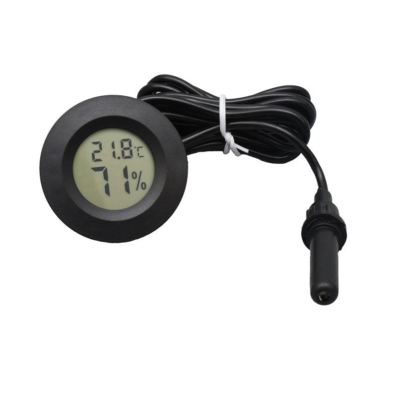 Termometru Higrometru Digital HT-3, Incastabil, Sondă, Afisaj LCD