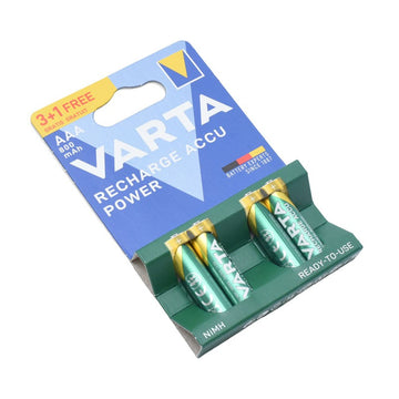 Acumulatori Reîncărcabili Varta R3 AAA NI-MH 800mAh, 4 Bucăți/set
