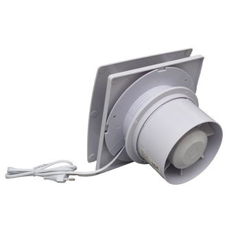 Ventilator Patrat de Baie HD100, 5W, Motor Fără Perii
