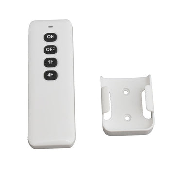 Ventilator Rotund de Baie A100, 5W, Clapetă Automată, Telecomandă Programatoare, IPX2