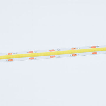 Banda LED COB USB 5V, Alb-Rece 6500K, 6W/ml, 300 LED/ml, RA80, 5m/Rola, IP20