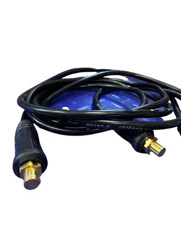 Set Cabluri de Sudură 25mm², 2M Lungime, 13mm Diametru – Accesorii pentru Îmbinări Electrice și Proiecte Industriale