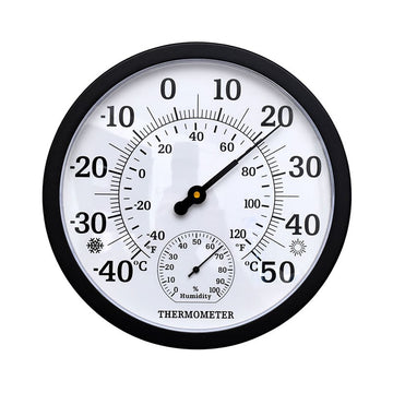 Termometru Rotund TH9250P - Interval Temperatură -40+50°C, Higrometru 0-100% RH