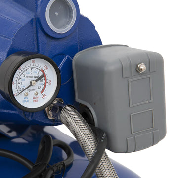 Hidrofor 24L cu Putere de 1100W și Debit de 60l/min – Refulare până la 50m și Absorbție de 9m pentru Irigații și Alimentare cu Apă