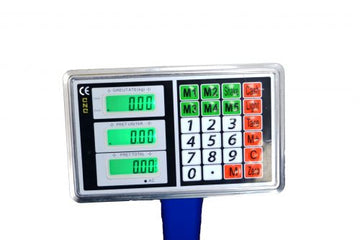 Cântar Digital Profesional 300kg cu Afișaj LCD – Cântar cu Structură Metalică pentru Utilizare în Magazin sau Industrie
