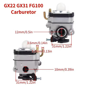 Carburator pentru Motocoasă Oleomac Sparta 25/250 – Model 260/139, Compatibil cu Motocoase Chinezești