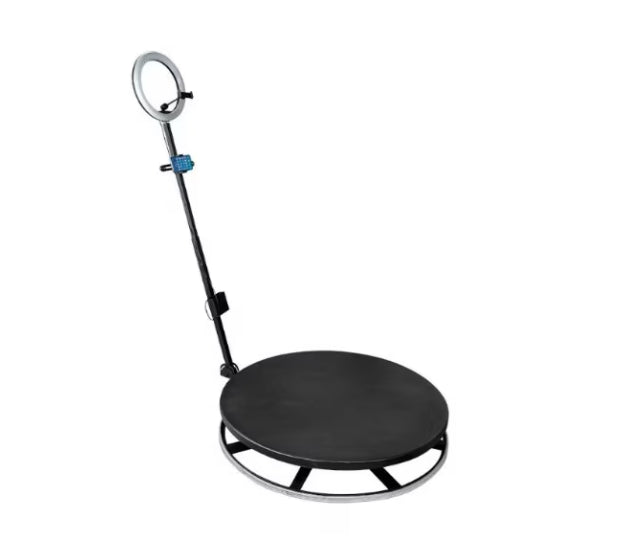 Platformă Foto-Video Rotundă Selfie 360 cu Braț Rotativ și LED RGB – Diametru 80cm pentru Evenimente și Petreceri