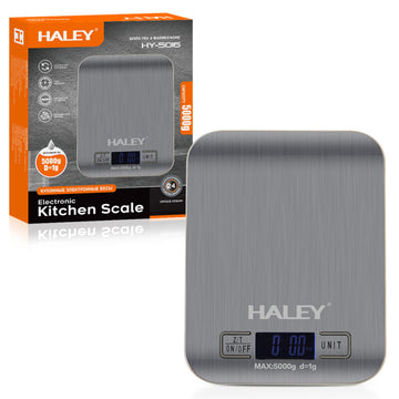 Cântar de Bucătărie Digital HALEY HY-5016 – Precizie de 1g, Design Modern și Funcționalitate Premium pentru Gătit și Patiserie