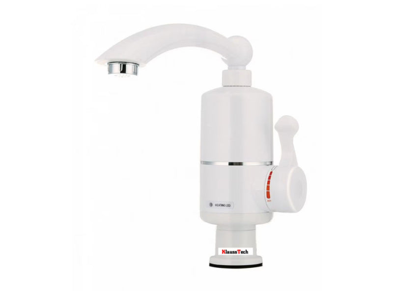 Robinet Electric cu Funcție de Reglare a Temperaturii 30° – 60°C, Putere 3kW – Ideal pentru Baie sau Bucătărie