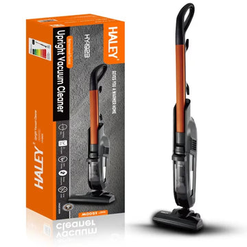 Aspirator Portabil cu Fir HALEY HY-1923 cu Motor Fara Perii, Putere de 800W, Cos de Praf Generos de 1L si Autonomie de Pana la 60 de Minute