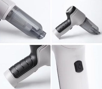 Aspirator Portabil, Pentru Masina, 2000mAh 120W, Fara Fir, Aspirare Umeda si Uscata, Suflare