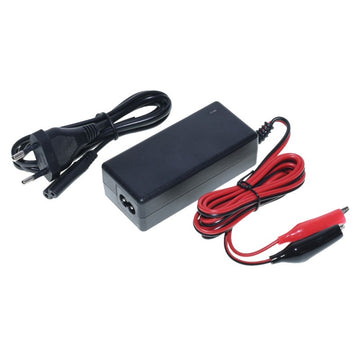 Nabíječka olověných baterií 7,2V-2A/s kleštěmi