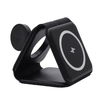 Încărcător Wireless 3 în 1 Magnetic 20W – Încărcare Rapidă pentru Smartphone, Ceas și Căști Bluetooth