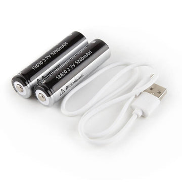 Lanterna de Cap cu Senzor, Led 1T6 x 2 COB + 2x3.7V li-ion